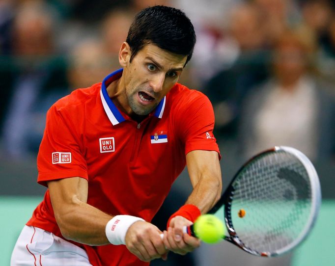 Davis Cup, finále Srbsko-ČR: Novak Djokovič