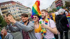 Prague Pride průvod srpen 2019