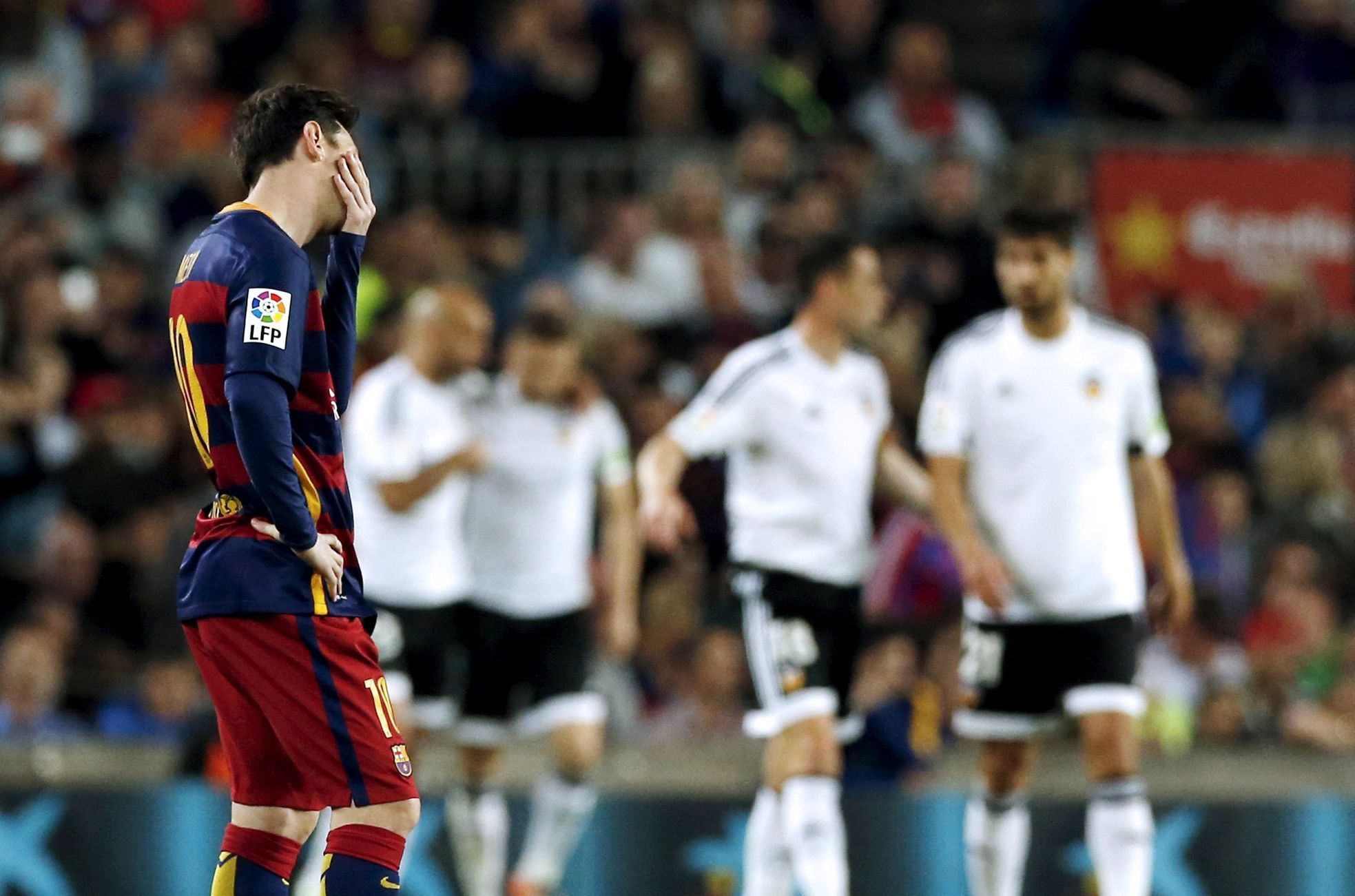 Smutný Lionel Messi (2016)