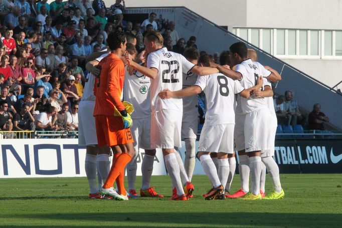 Fotbal, EL, Mladá Boleslav-Lyon: Plzeň