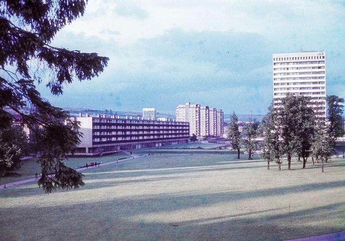 Náměstí Svobody, Banská Bystrica, rok 1973