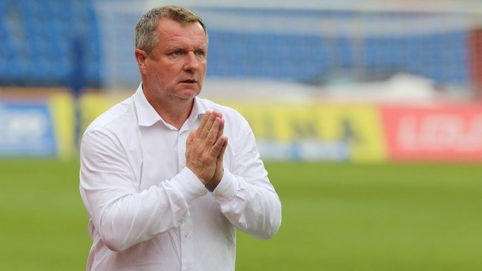 Pavel Vrba, trenér ostravského Baníku.