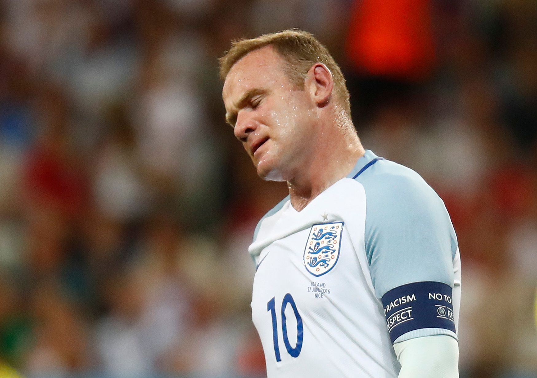 Euro 2016, Anglie-Island: Wayne Rooney