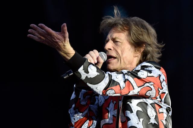 Mick Jagger v Letňanech