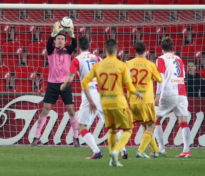 Fotbal, Gambrinus liga, Slavia - Dukla: Kamil Čontofalský