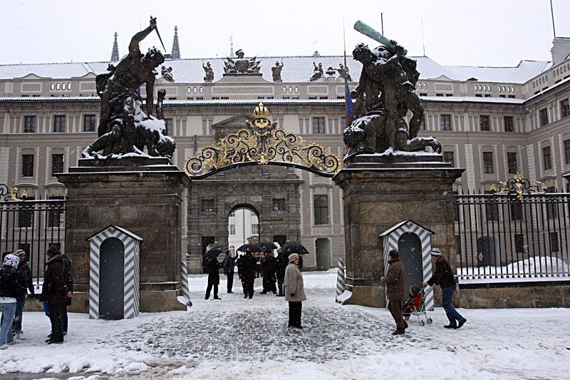 Pražský hrad. Knihovna T.G.M.