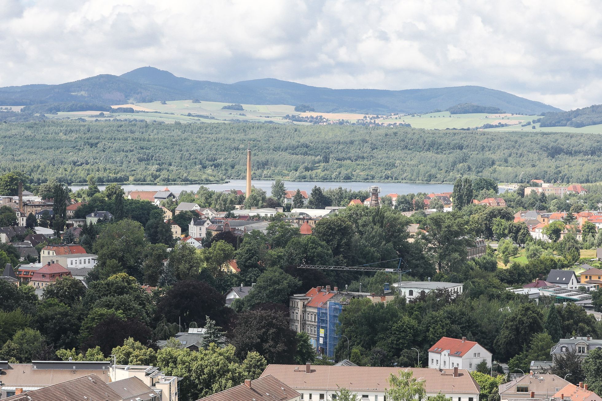 Důl Turow, Bogatynia, hnědé uhlí, lom, těžba, průmysl, znečištění, PGE, Polsko