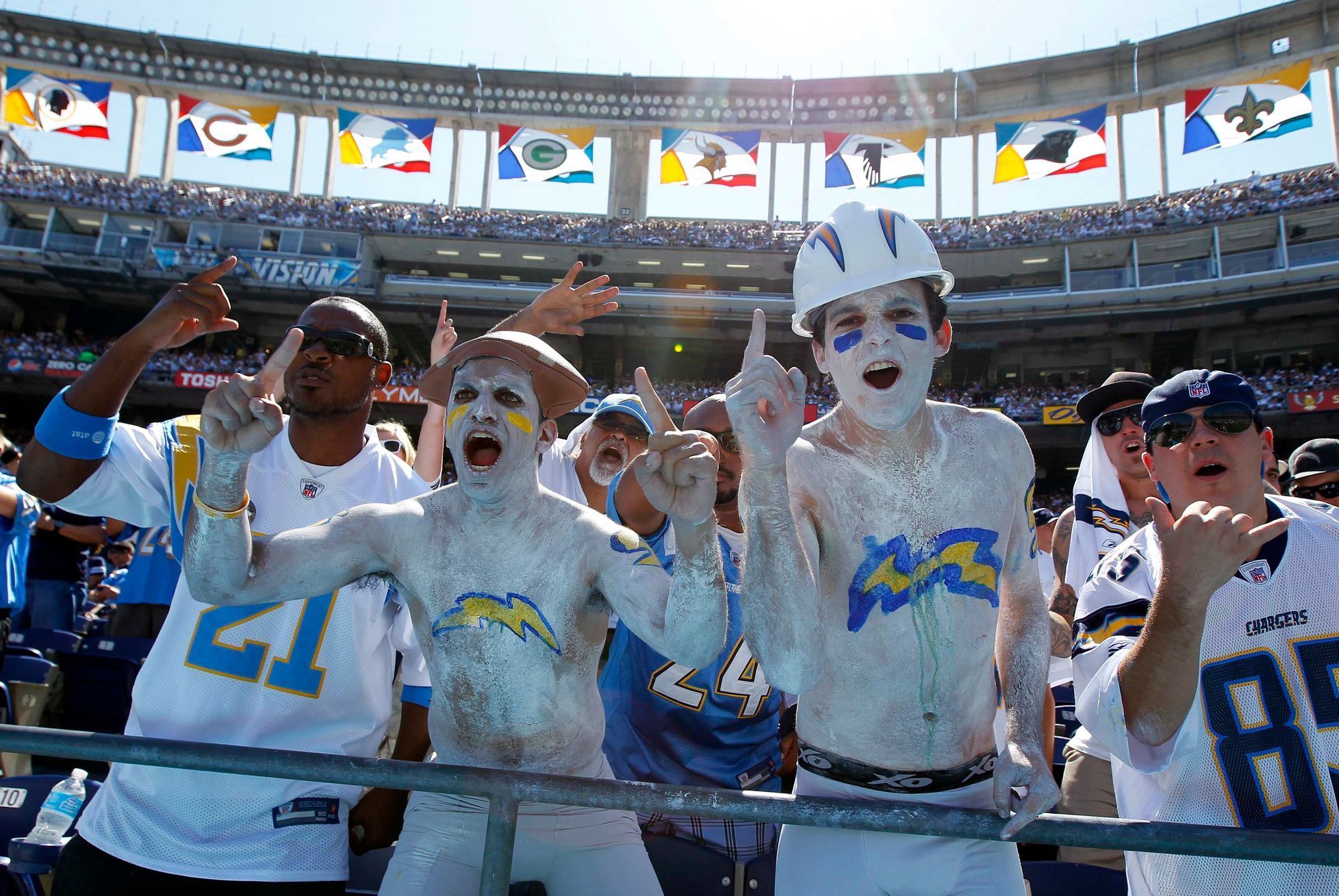 Fanoušci v NFL: San Diego Chargers