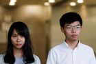 Přední hongkongský aktivista Joshua Wong dostal více než rok vězení kvůli demonstraci