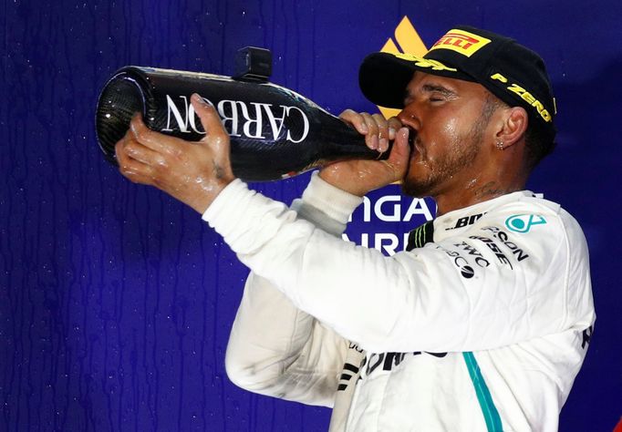 F1, VC Singapuru 2018: Lewis Hamilton, Mercedes