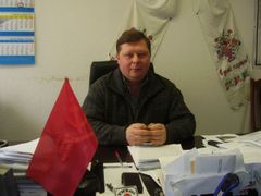 Šéfredaktor Komunistu Alexandr Golub.