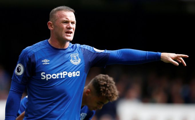 Wayne Rooney v dresu Evertonu