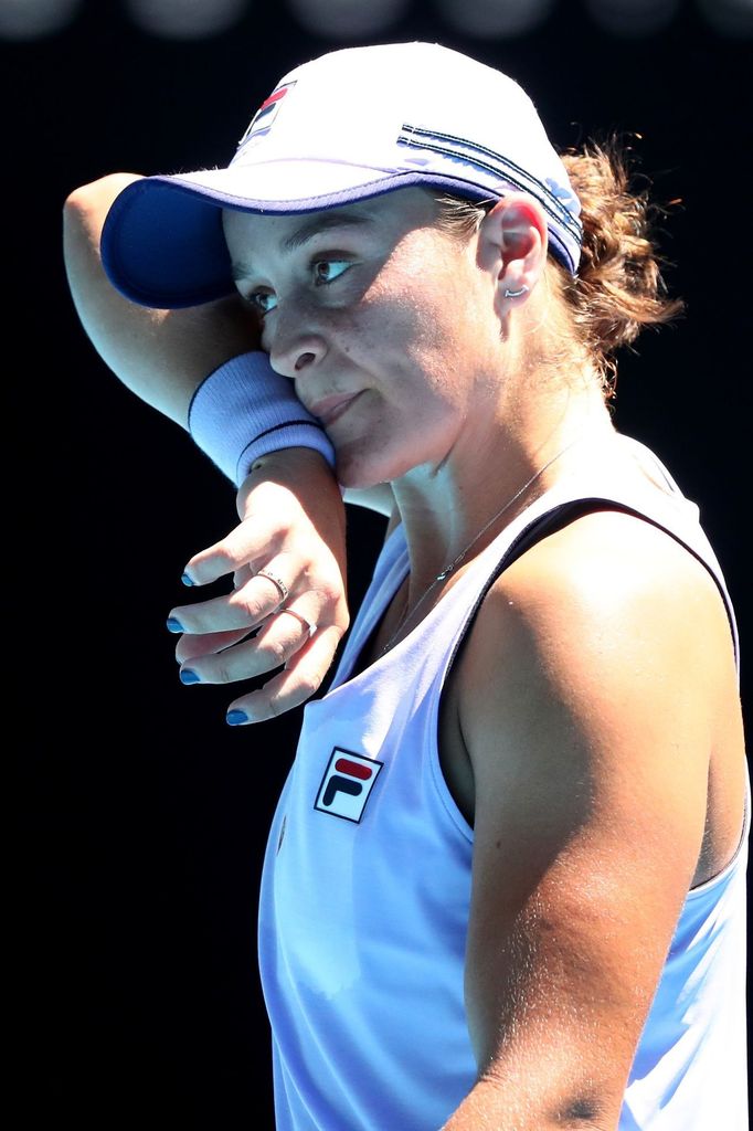 Čtvrtfinále Australian Open 2021 (Ashleigh Bartyová)