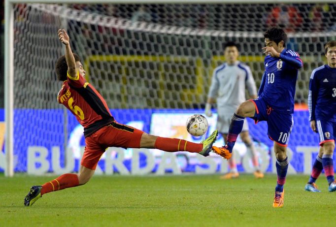 Přátelská fotbalová utkání - Belgie vs. Japonsko