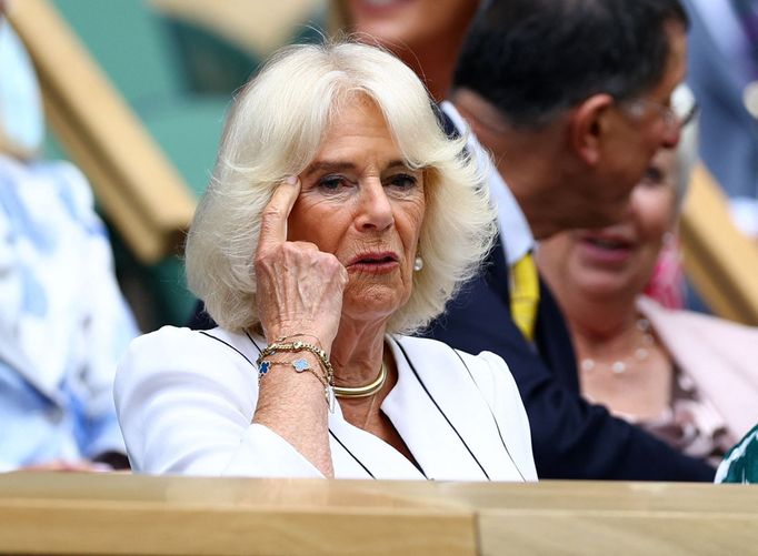 Wimbledon 2023: královna Camilla Britská