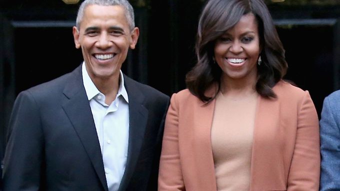 Barack a Michelle Obamovi.