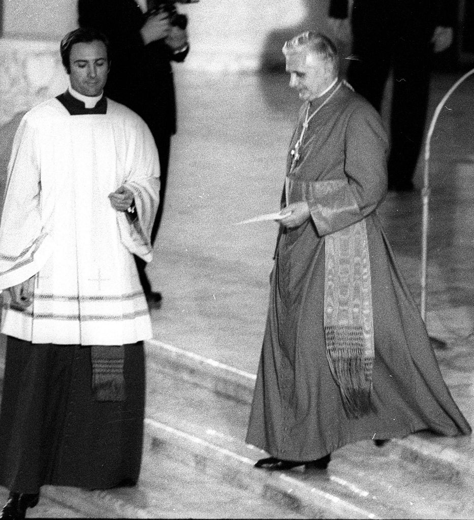 Německý kardinál Joseph Ratzinger - rok 1977