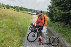 Neuvěřitelné video ze Stezky Českem. Žena natočila setkání, které nikdo nečekal