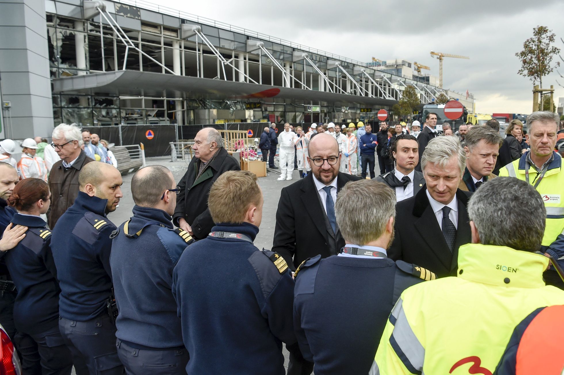 Letiště Zaventem po útocích