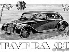 Tatra 90 - dobová reklama.