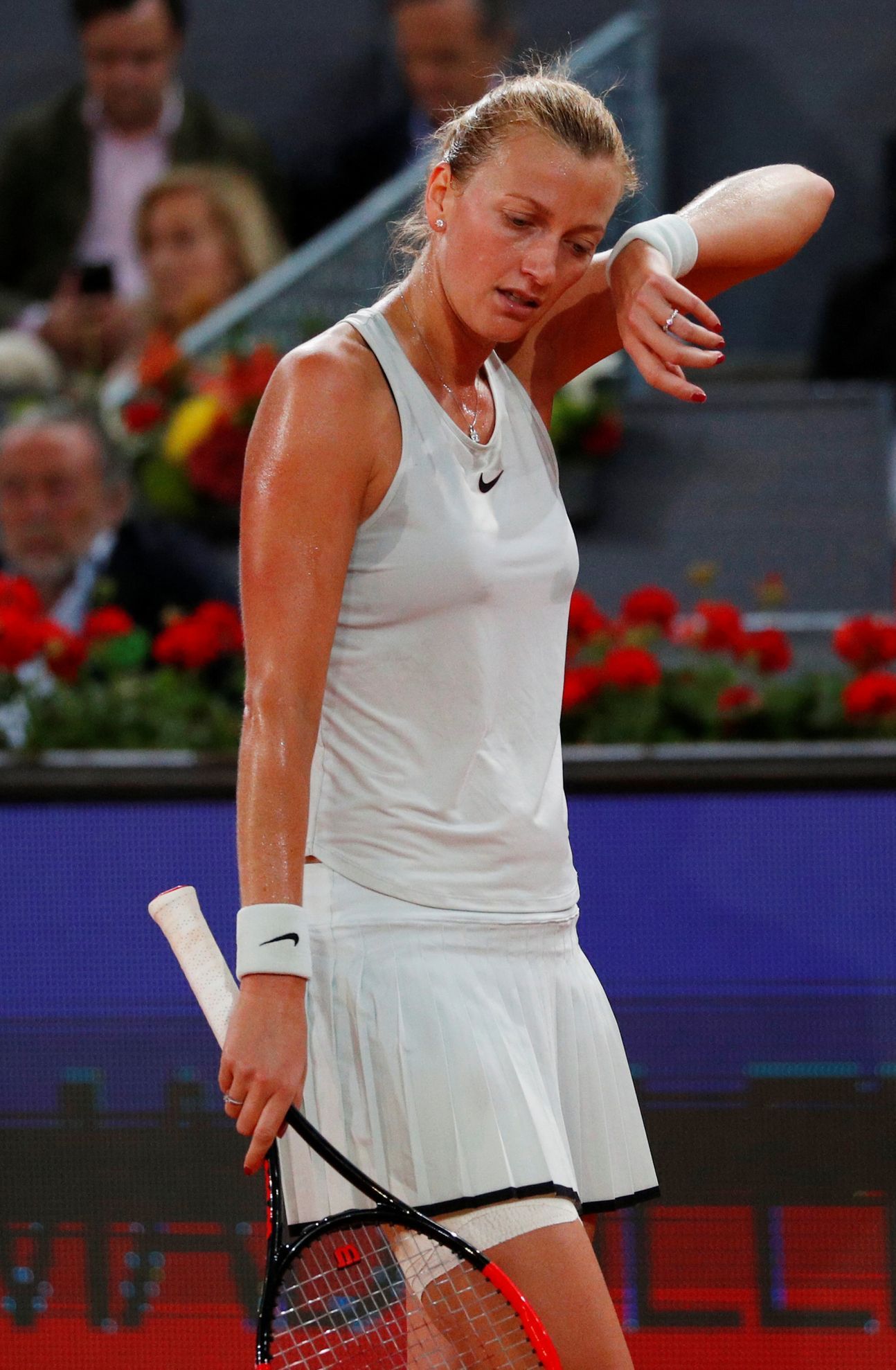 Petra Kvitová ve finále turnaje v Madridu 2018