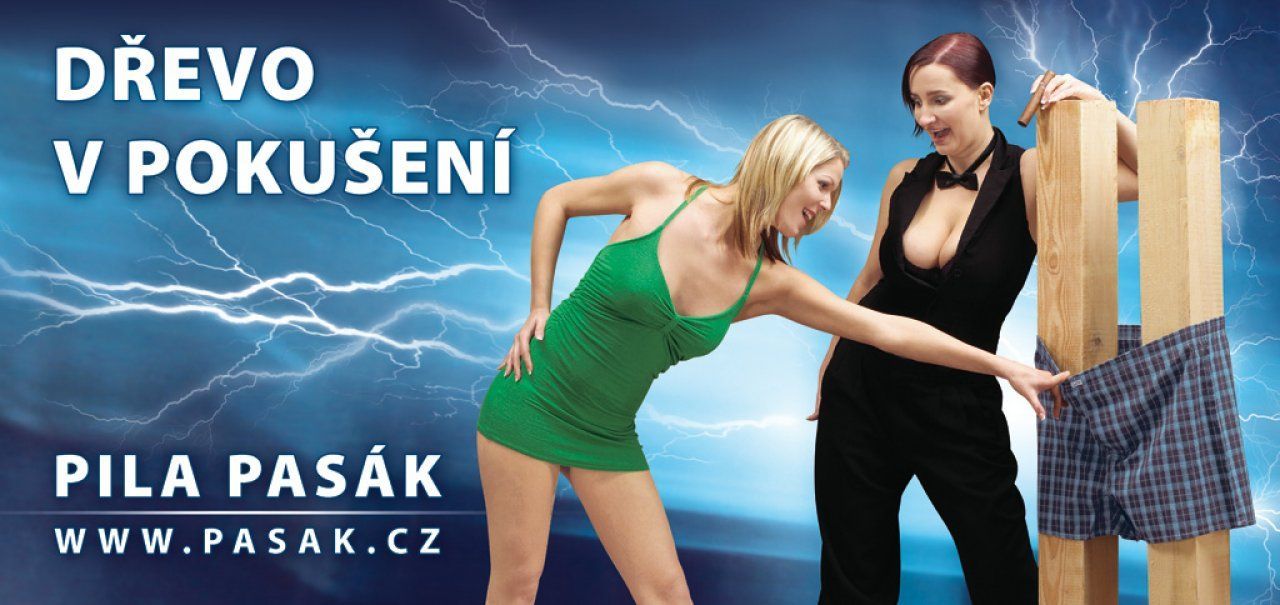 Pila Pasák - reklama