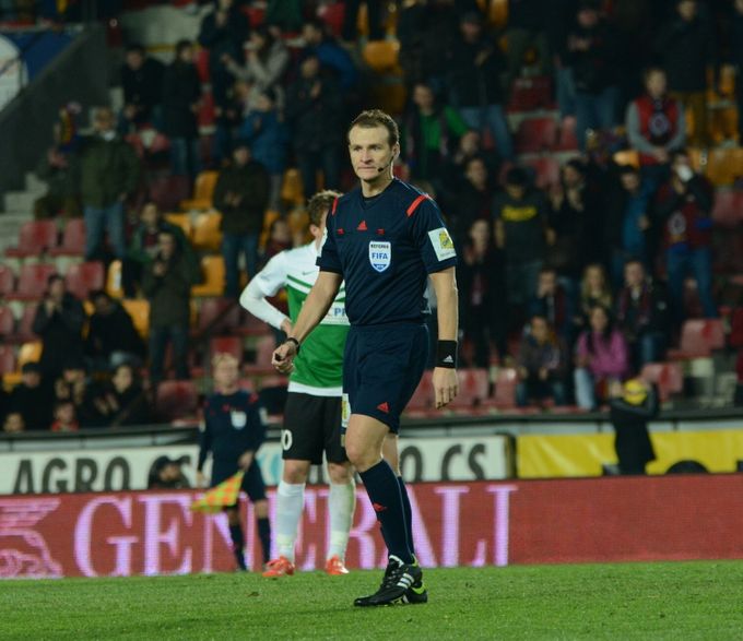 Pohár ČMFS: Sparta-Jablonec: rozhodčí Pavel Královec