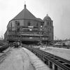 Přesun Děkanského kostela v Mostě 1975