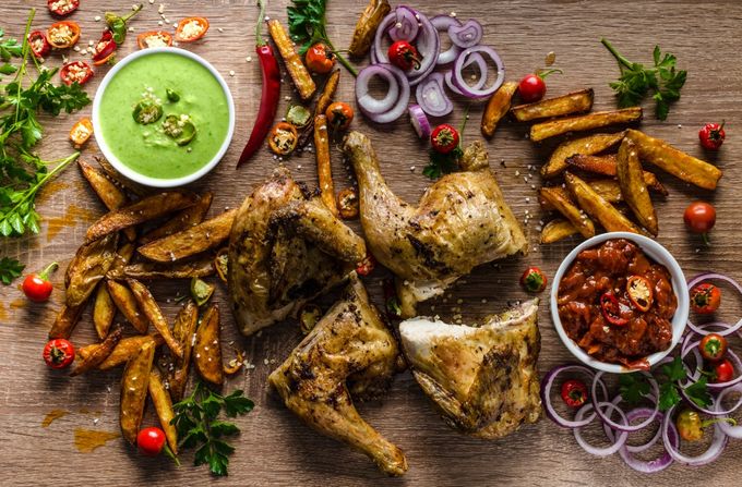 Kuře piri-piri, ilustrační foto