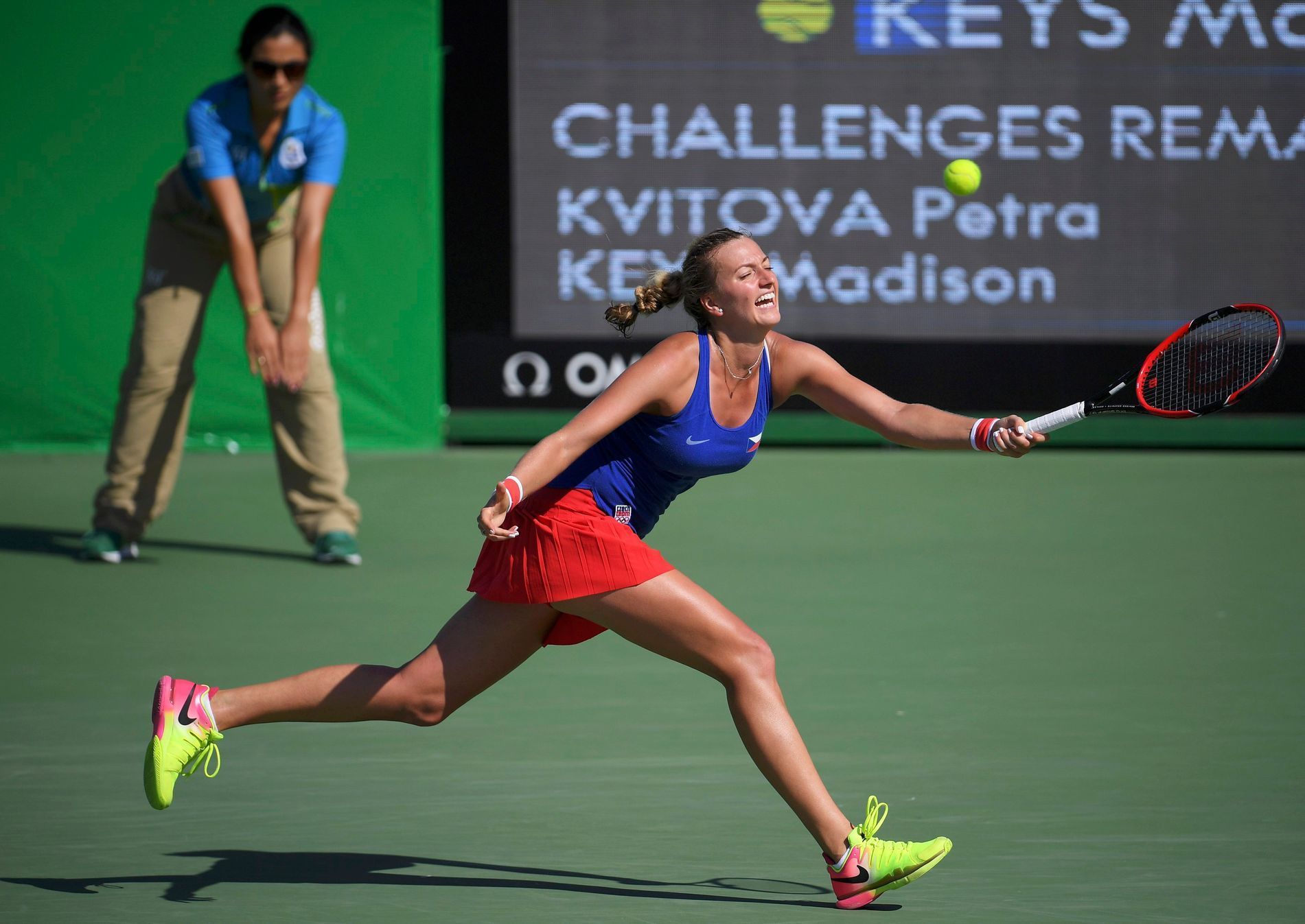 OH 2016, tenis: Petra Kvitová v zápase o 3 místo s Madison Keysovou
