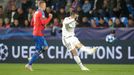 Gareth Bale v zápase LM Plzeň - Real Madrid