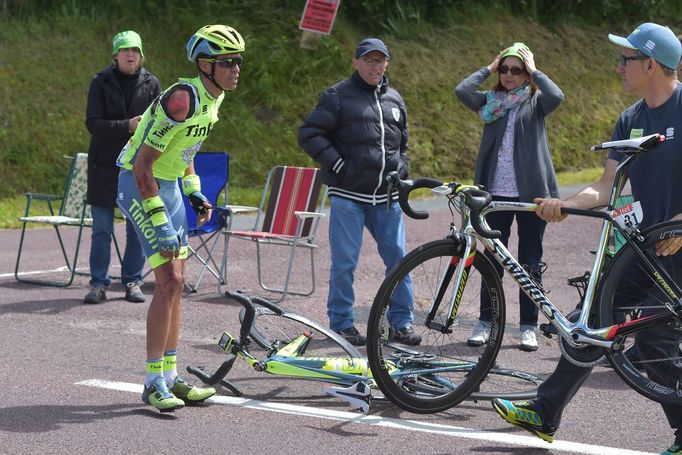 Tour de France 2016, 1. etapa: Alberto Contador