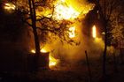 U Jablunkova hořela chata, škoda je dva miliony