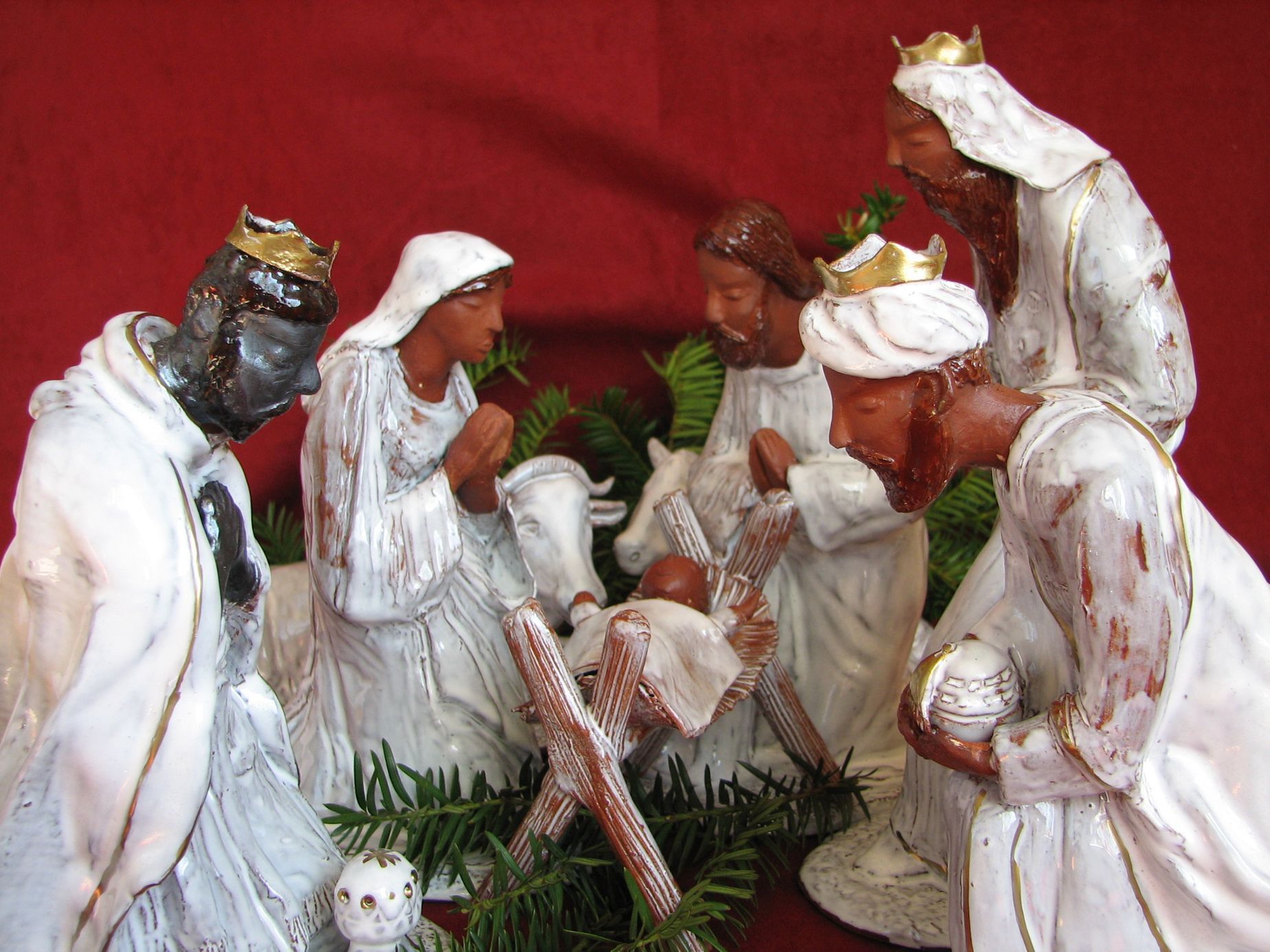 Betlémy - glazovaná keramika