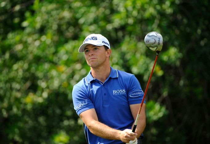 Luke Guthrie na golfovém turnaji na Floridě