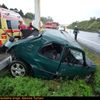 Nehoda Peugeotu 306 u Turnova