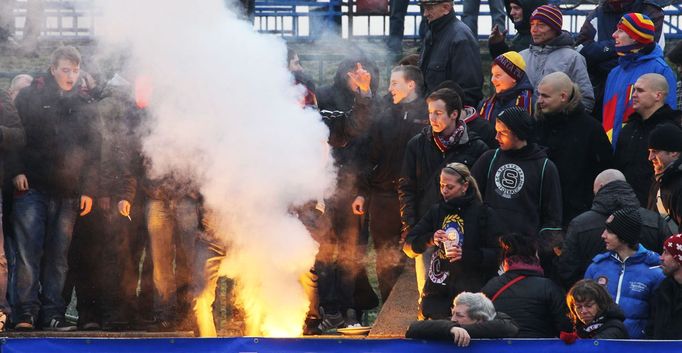 Silvestrovské derby Slavia - Sparta 2013