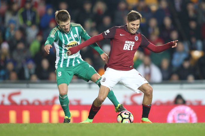 EPL, Sparta-Bohemians 1905: Michal Sáček - Milan Jirásek