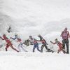 štafeta muži v běhu na lyžích