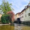 Praha Vltava historická centrum Čertovka