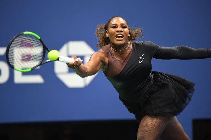 Serena Williamsová na US Open 2018