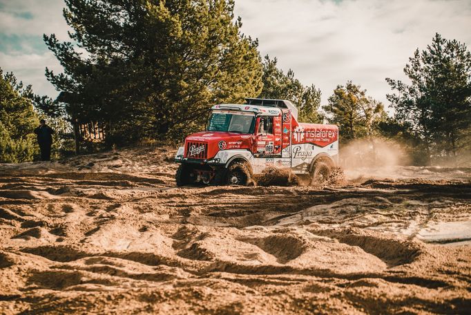 Praga V4S DKR Aleše Lopraise před Rallye Dakar 2020