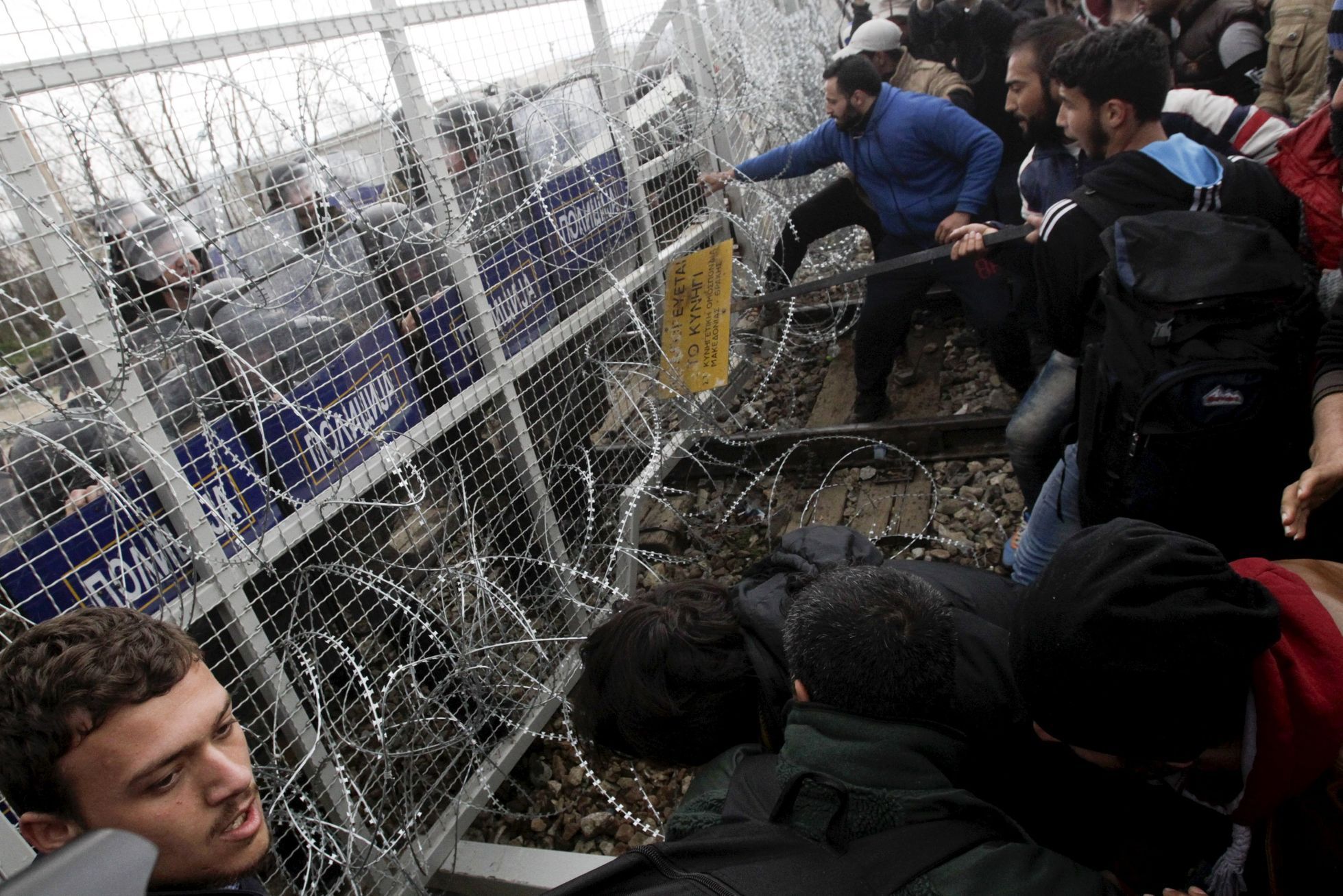 Uprhchlíci v Idomeni