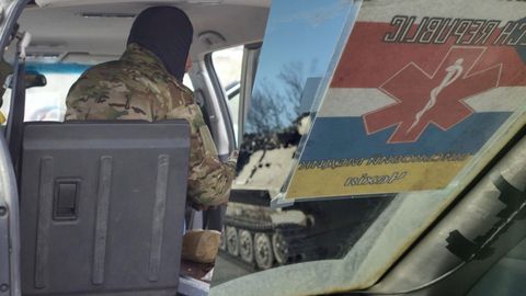 Čech ošetřuje ukrajinské vojáky v Bachmutu. Jak se operuje s raketami nad hlavou?