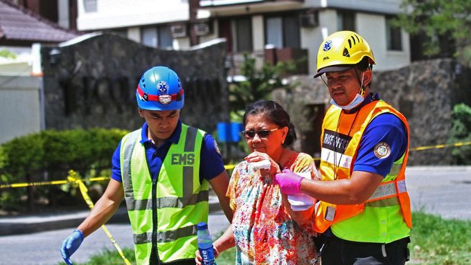 Zemětřesení na filipínském ostrově Mindanao