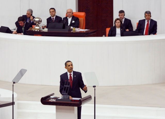 Obama v Turecku