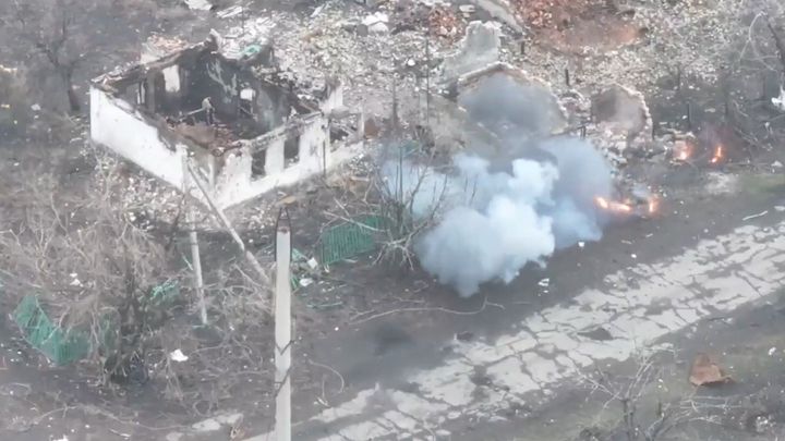 "Hluboká smrtící zóna." Šéf ukrajinských dronařů má plán, jak zabíjet Rusy ve velkém; Zdroj foto: X/NAFORaccoon