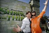 Shrek: Mike Myers a Antonio Banderas na premiéře Shreka Třetího