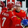 MS 2018, Rusko-Švédsko: Kirill Kaprizov slaví gól
