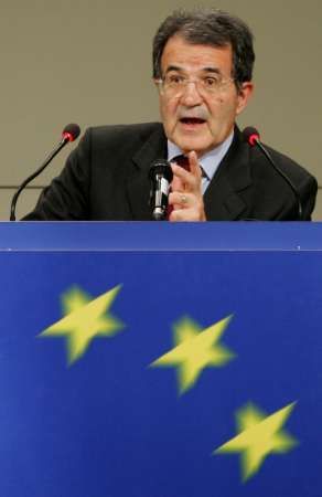 Romano Prodi v Bruselu